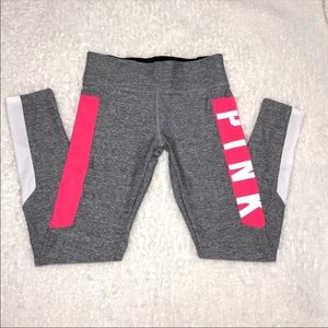 NWT VS PINK ULTIMATE LEGGING hot pink side pockets